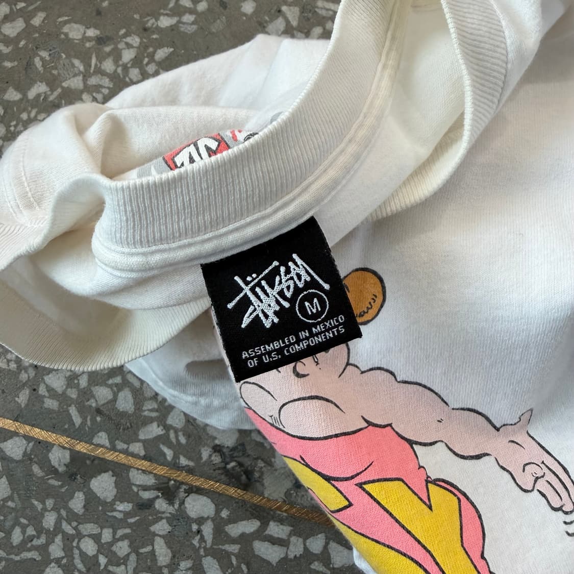 00s Stussy x Viz The Fat Slags 티셔츠 상품이미지9