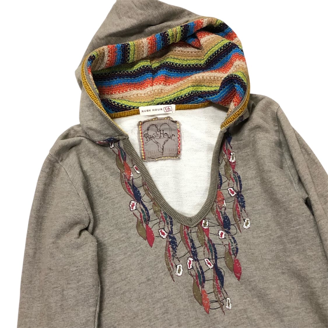 히피 에스닉 후드티 상품이미지2