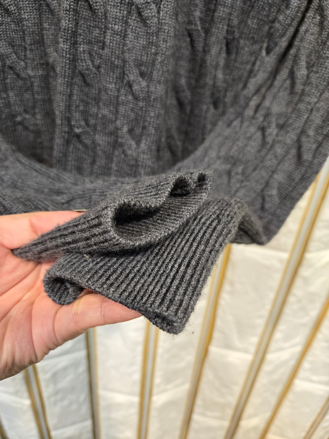 타미힐피거 여성 롱니트 울니트  상품이미지4