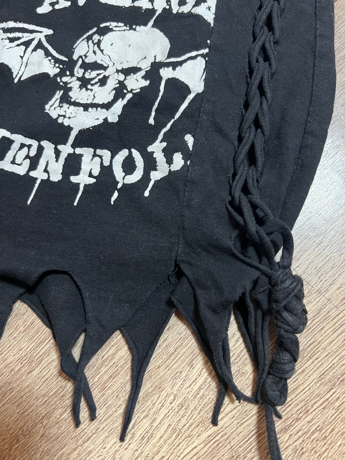 Avenged Sevenfold 빈티지 락 슬리브리스 탑 상품이미지3