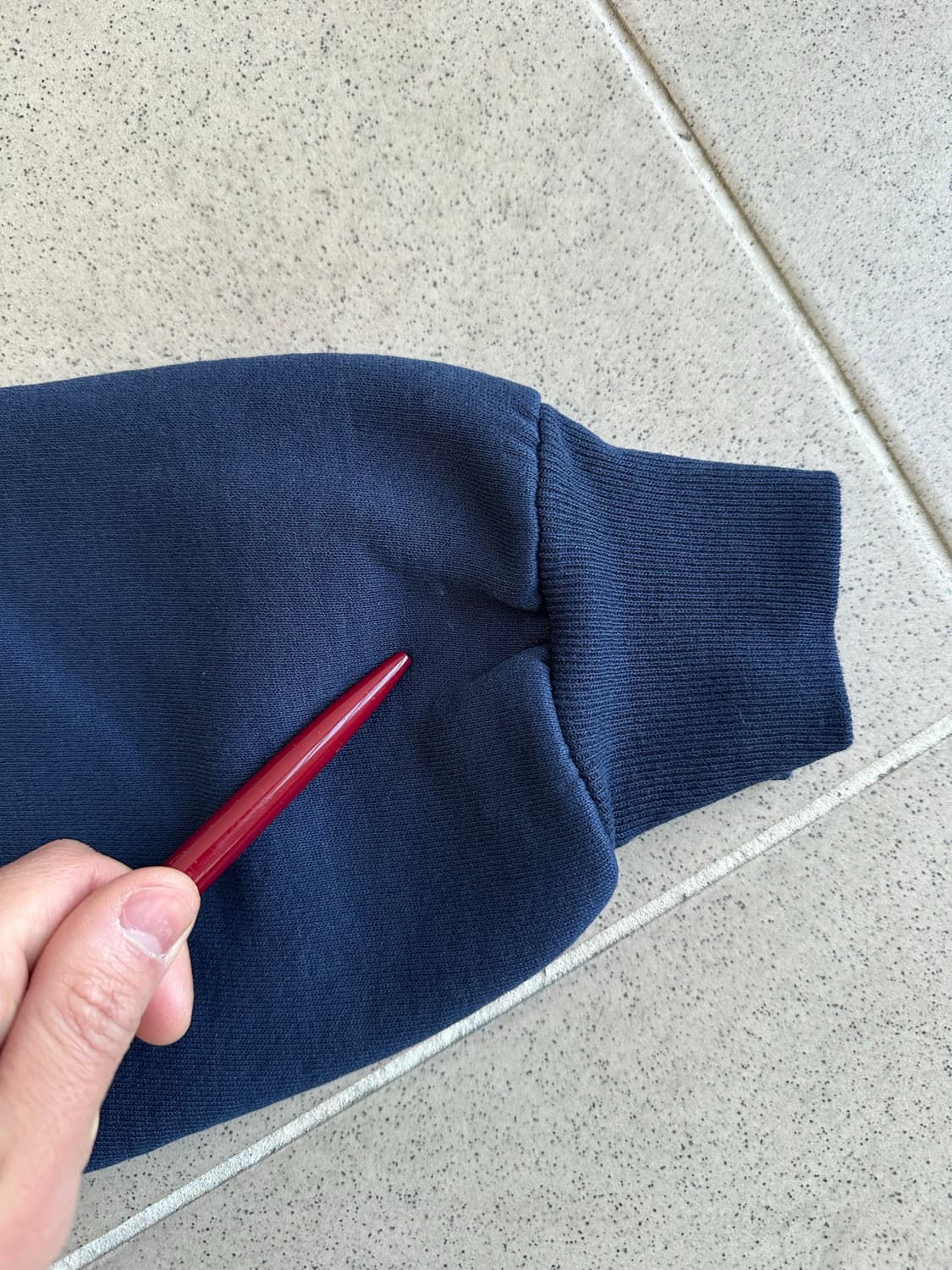 90s 빈티지 러셀 스웻셔츠 네이비 L USA 상품이미지7