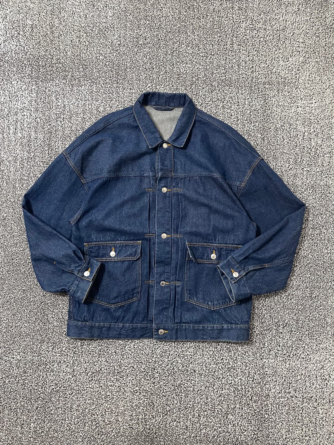 빈티지9. 프릭스스토어 데님 트러커 자켓 청자켓 중청 상품이미지1