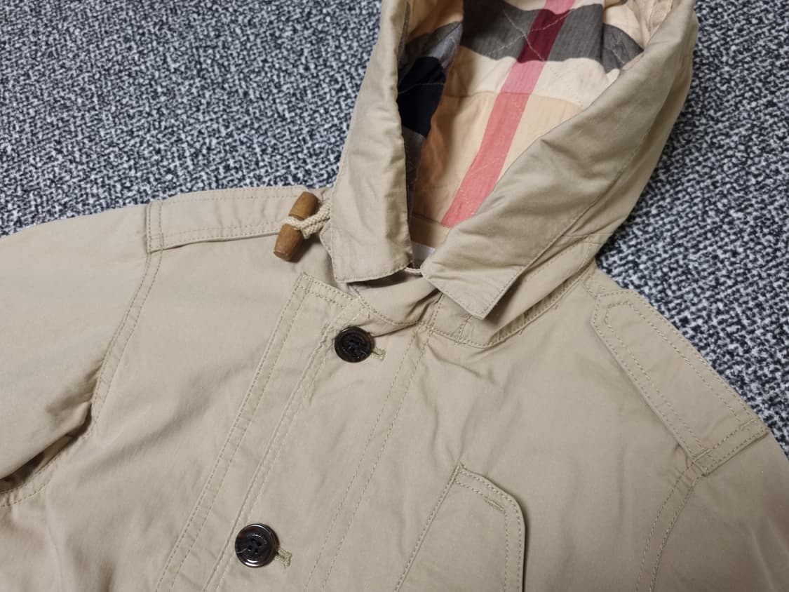 [무료배송][6Y/116cm]버버리 키즈 야상 트렌치 코트 자켓 상품이미지4