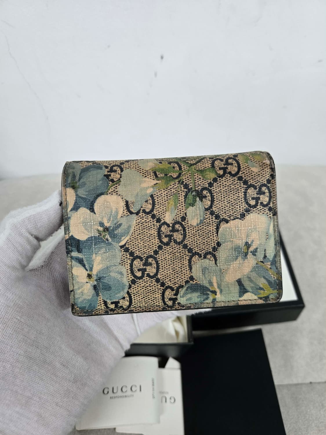 [보증서 정품] 구찌 불룸 중지갑 상품이미지2