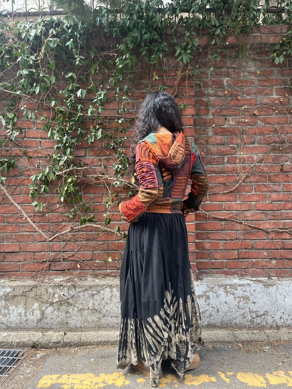 블랙 타이다이 히피 벌룬 팬츠 상품이미지7