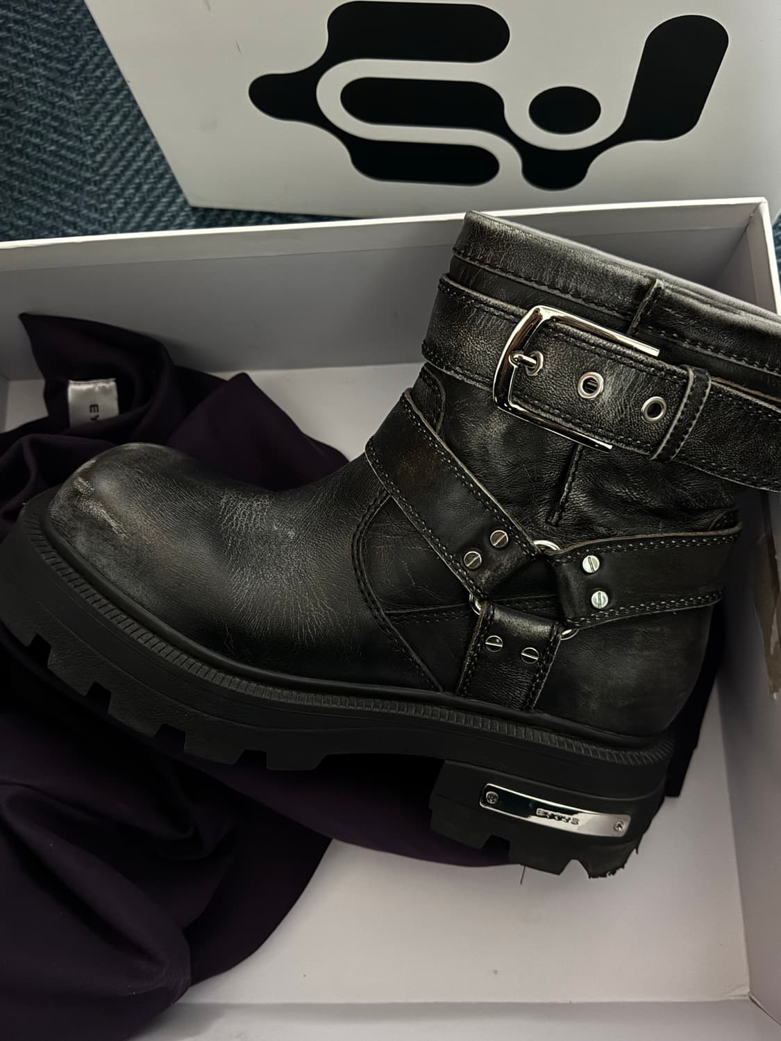 카우레더 이티스 도미니크 빈티지블랙 43사이즈 275-280 상품이미지1