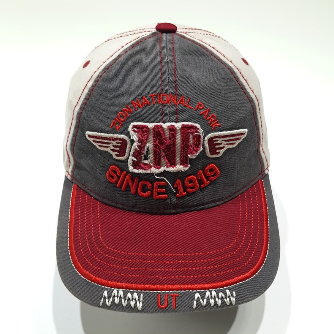 햇그래픽스 자이언 국립공원 ZNP 투톤 볼캡 모자 P2071 상품이미지3