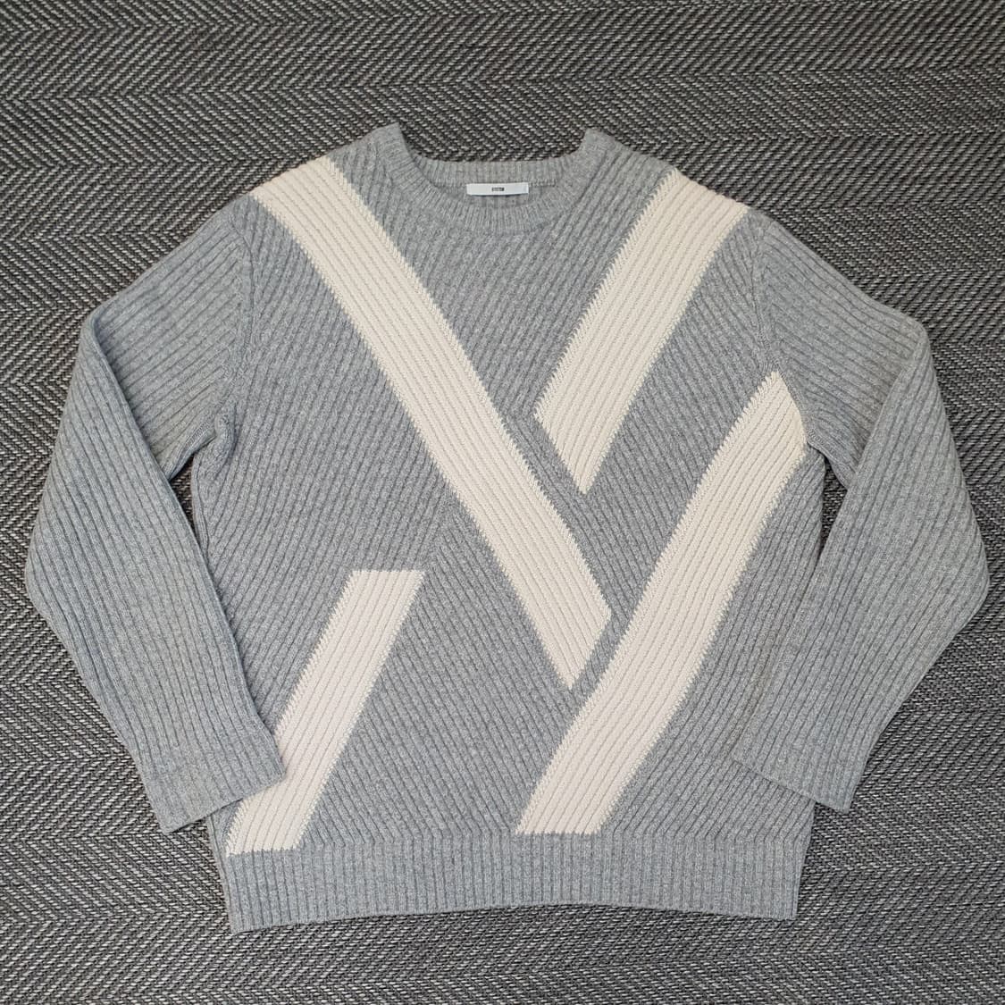 한섬 시스템 울 캐시미어 니트 남자110~115 상품이미지1