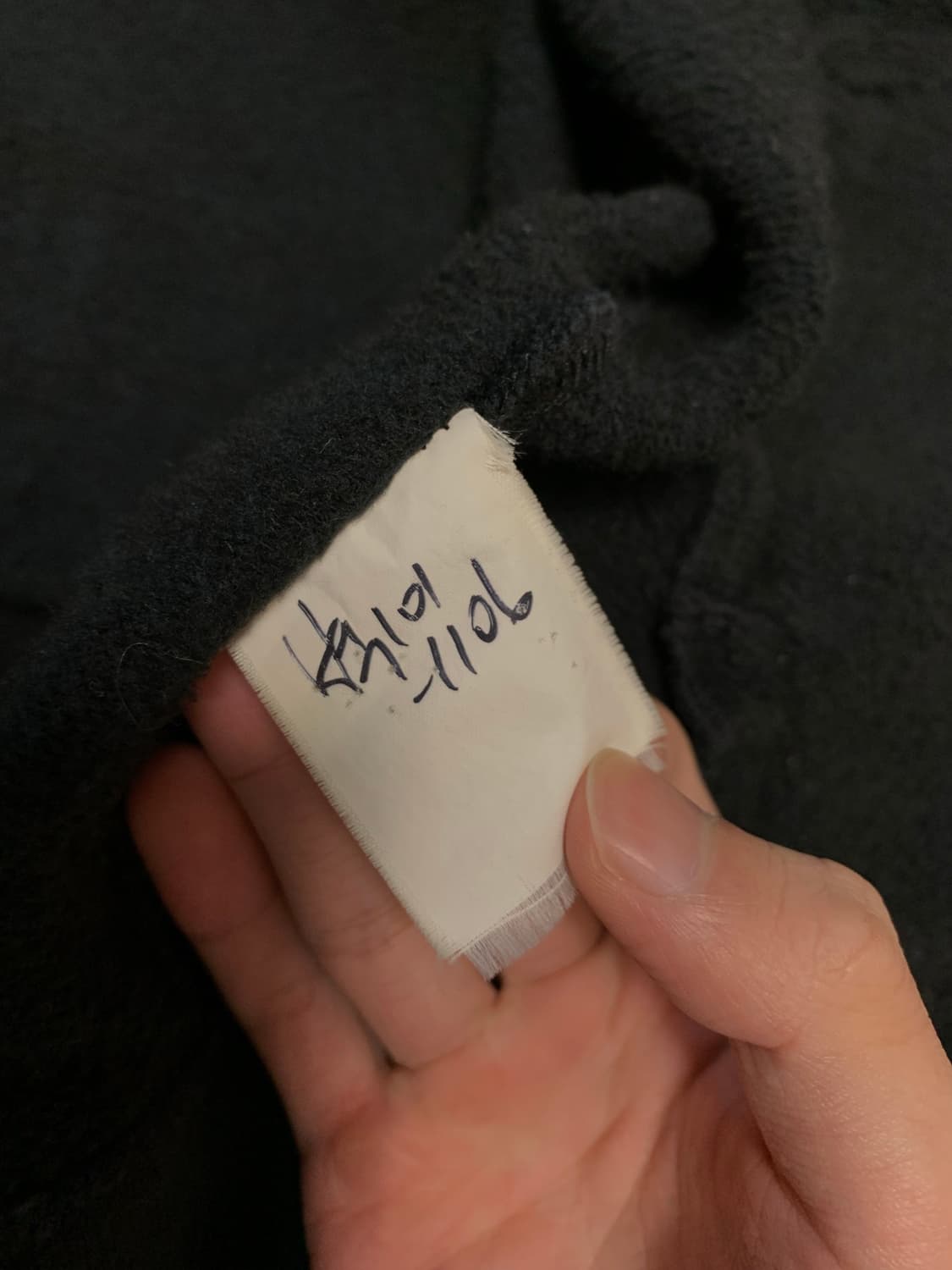 폴로 빅포니 후드집업 블랙 상품이미지7