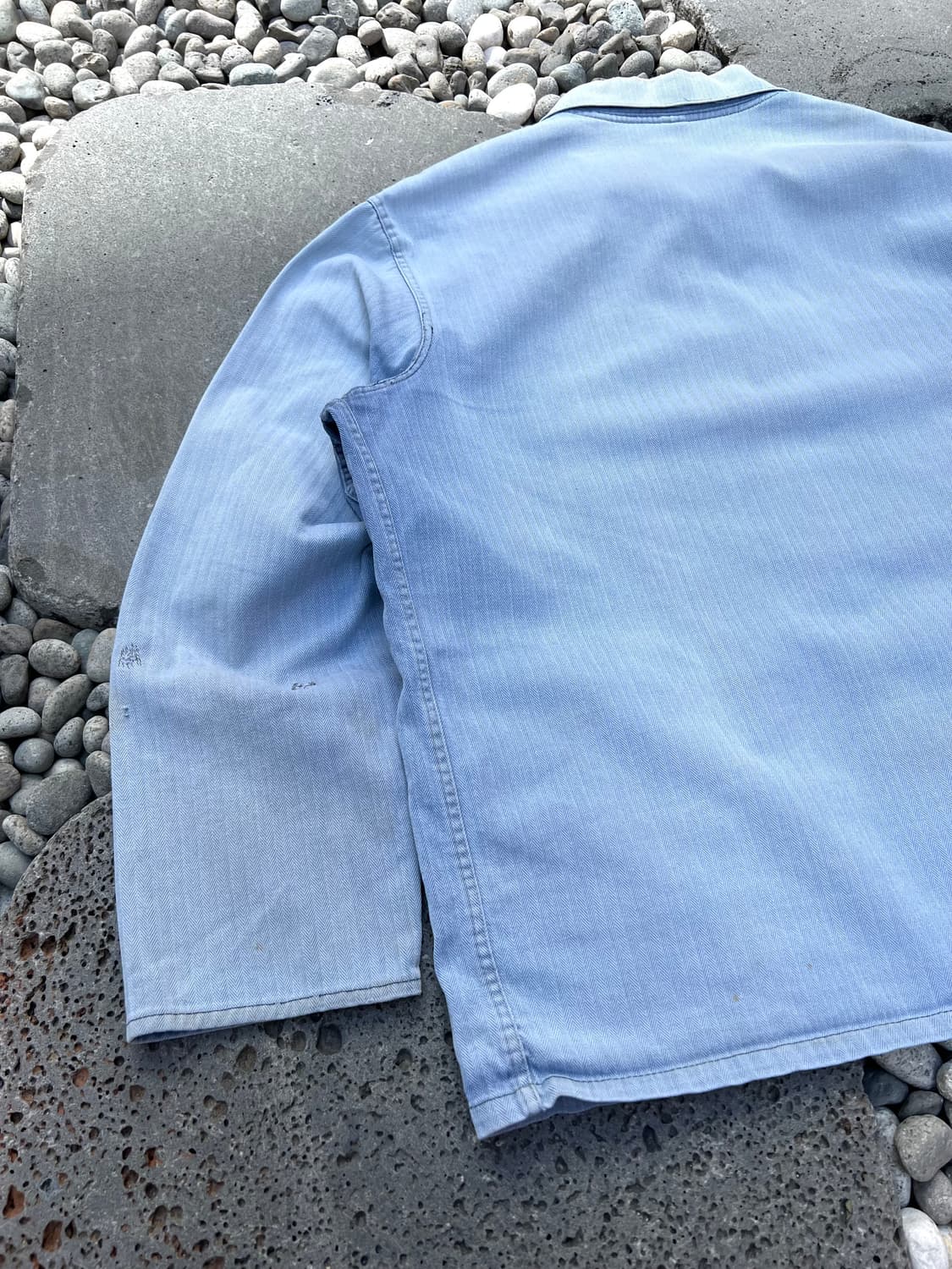 HARD SUN FADED VINTAGE HBT 헤링본 프렌치워크자켓 상품이미지8