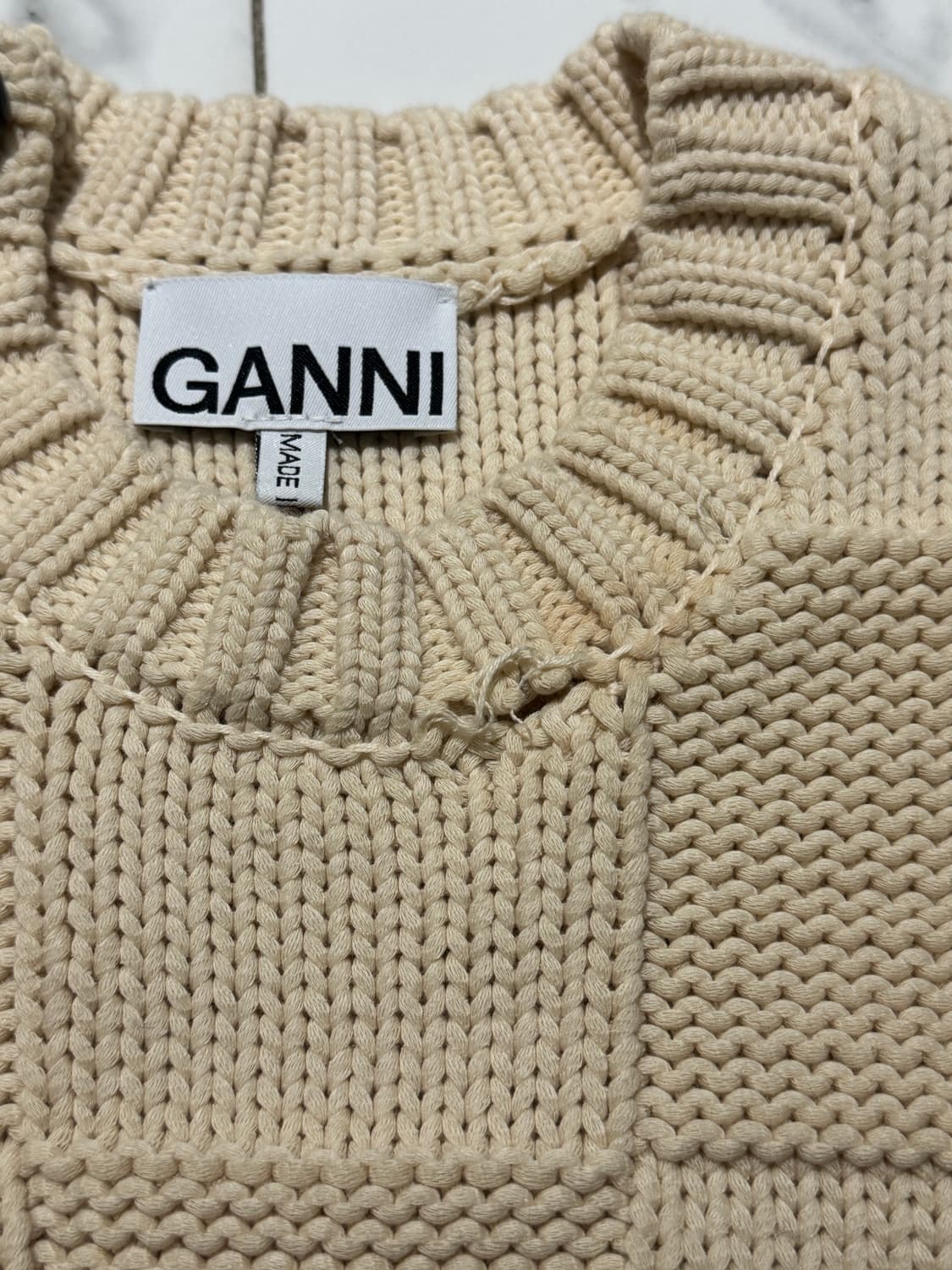 가니 니트 조끼 베스트 상품이미지2