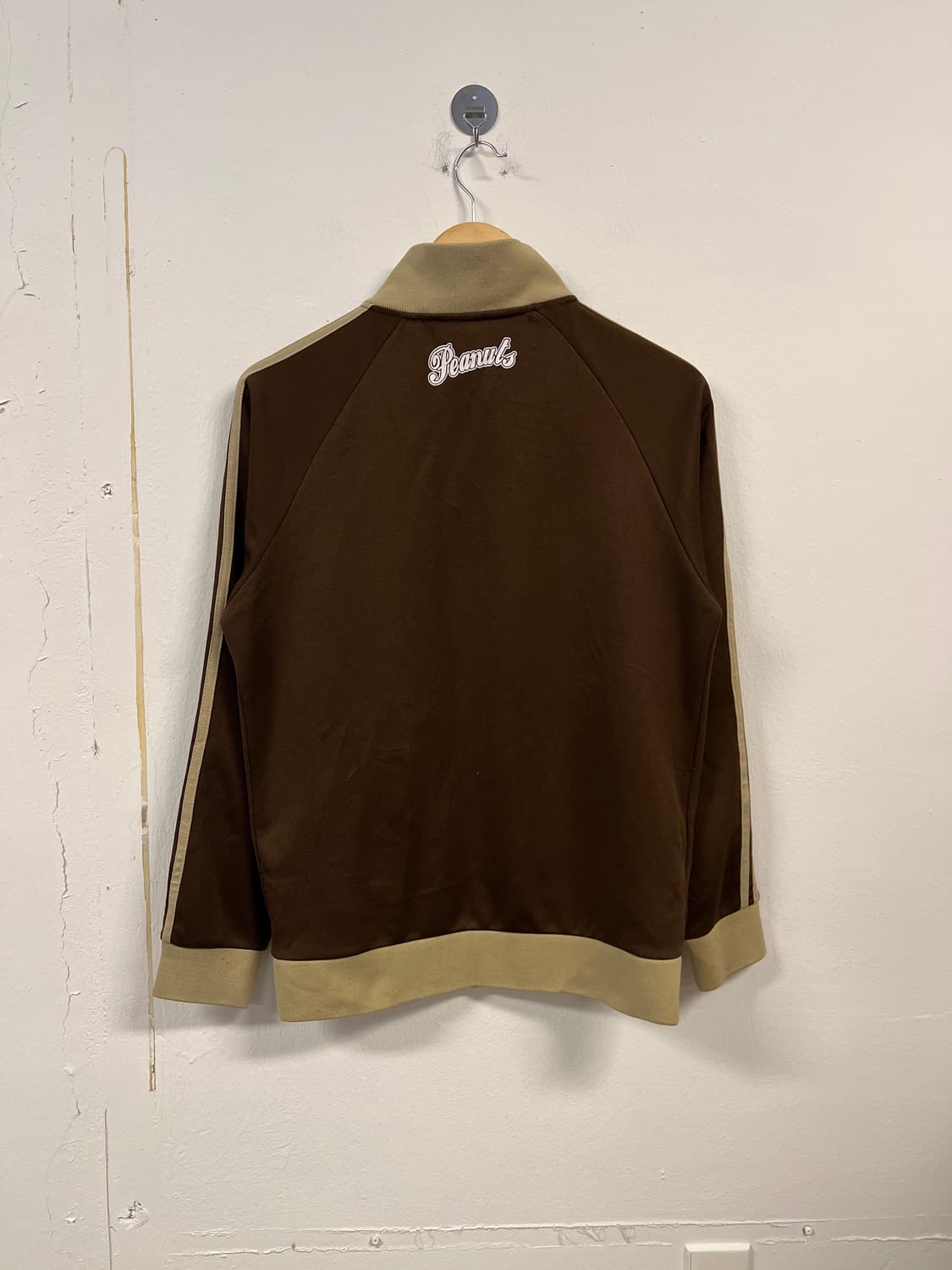 M) 피너츠 브라운 프린팅 트랙탑 져지 O252 상품이미지3