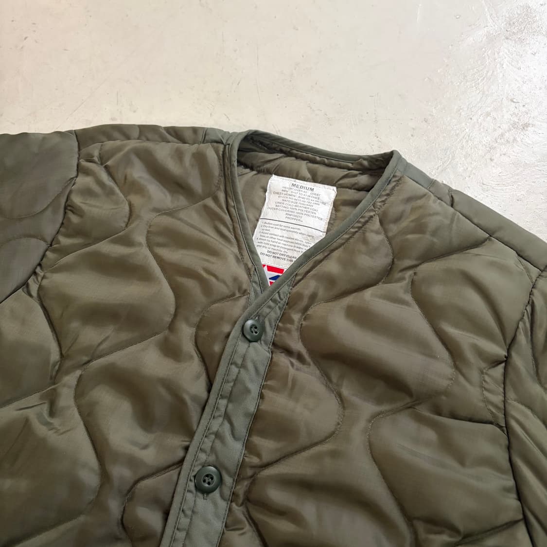 PROPPER 프로퍼 빈티지 퀄티드 자켓 M 상품이미지5