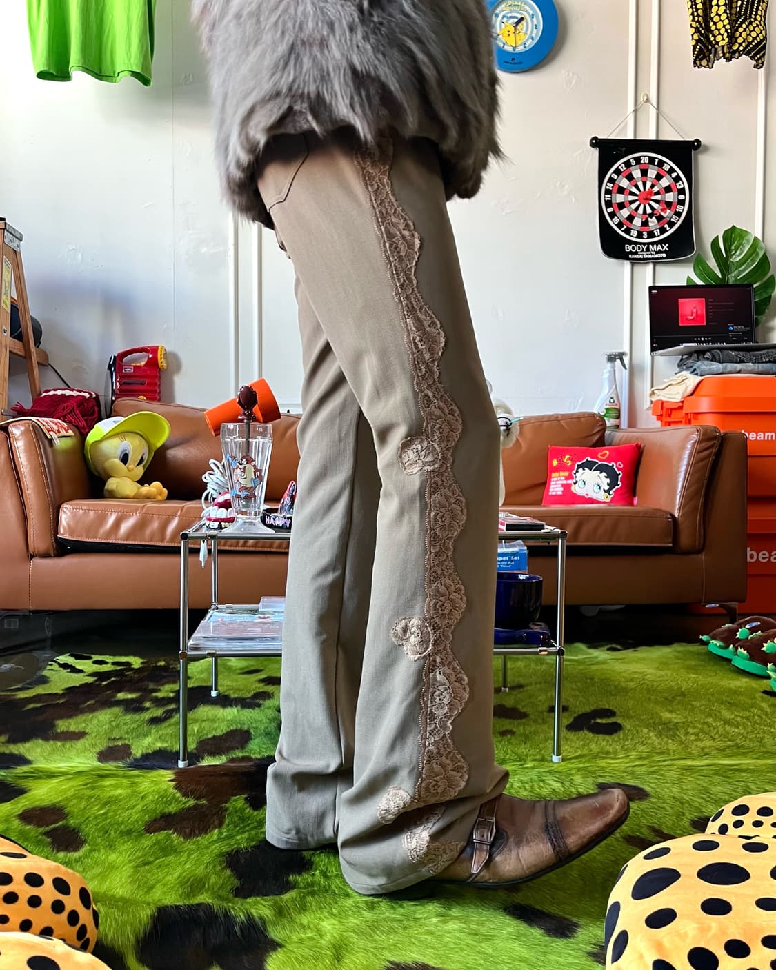 Bel Paci Japan Boots-Cut Lace Trouser 상품이미지3