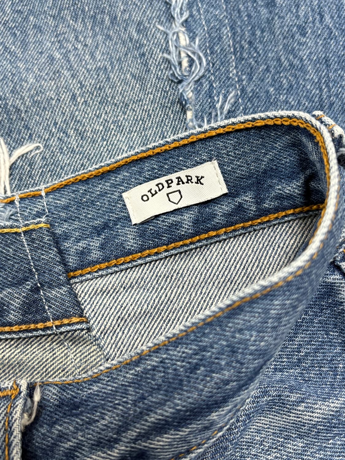 올드파크 x 마인데님 배기진 중청 상품이미지5