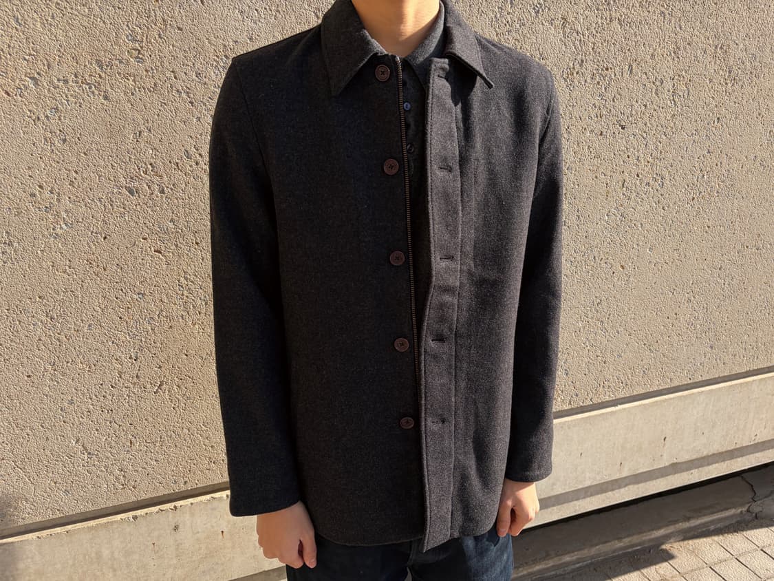 아르마니 익스체인지 울 코트 상품이미지1