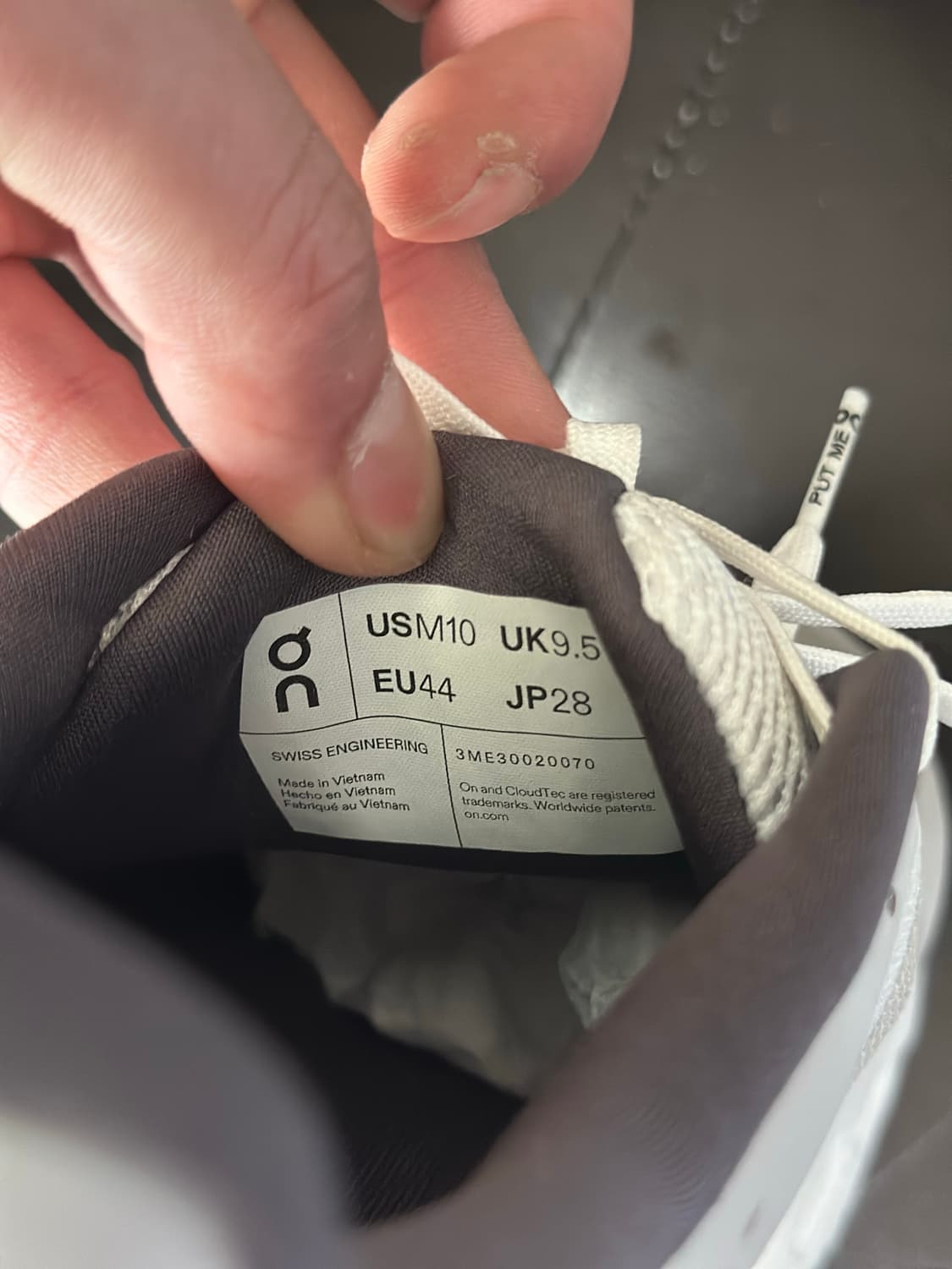 [280]온 러닝 클라우드서퍼 넥스트 글레이시어 화이트  상품이미지8