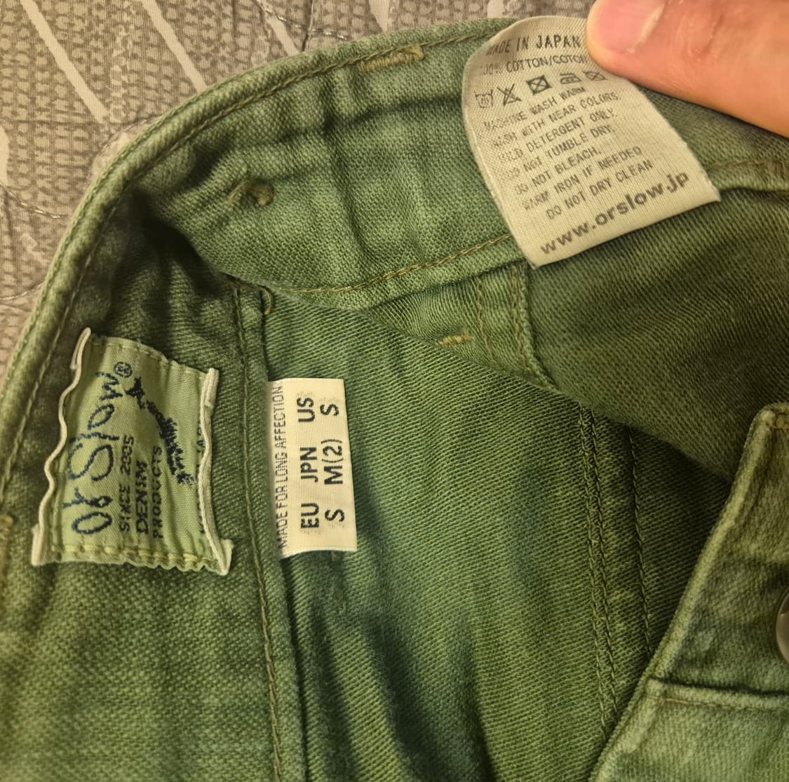 오어슬로우 퍼티그 레귤러/M(2) Orslow 상품이미지3