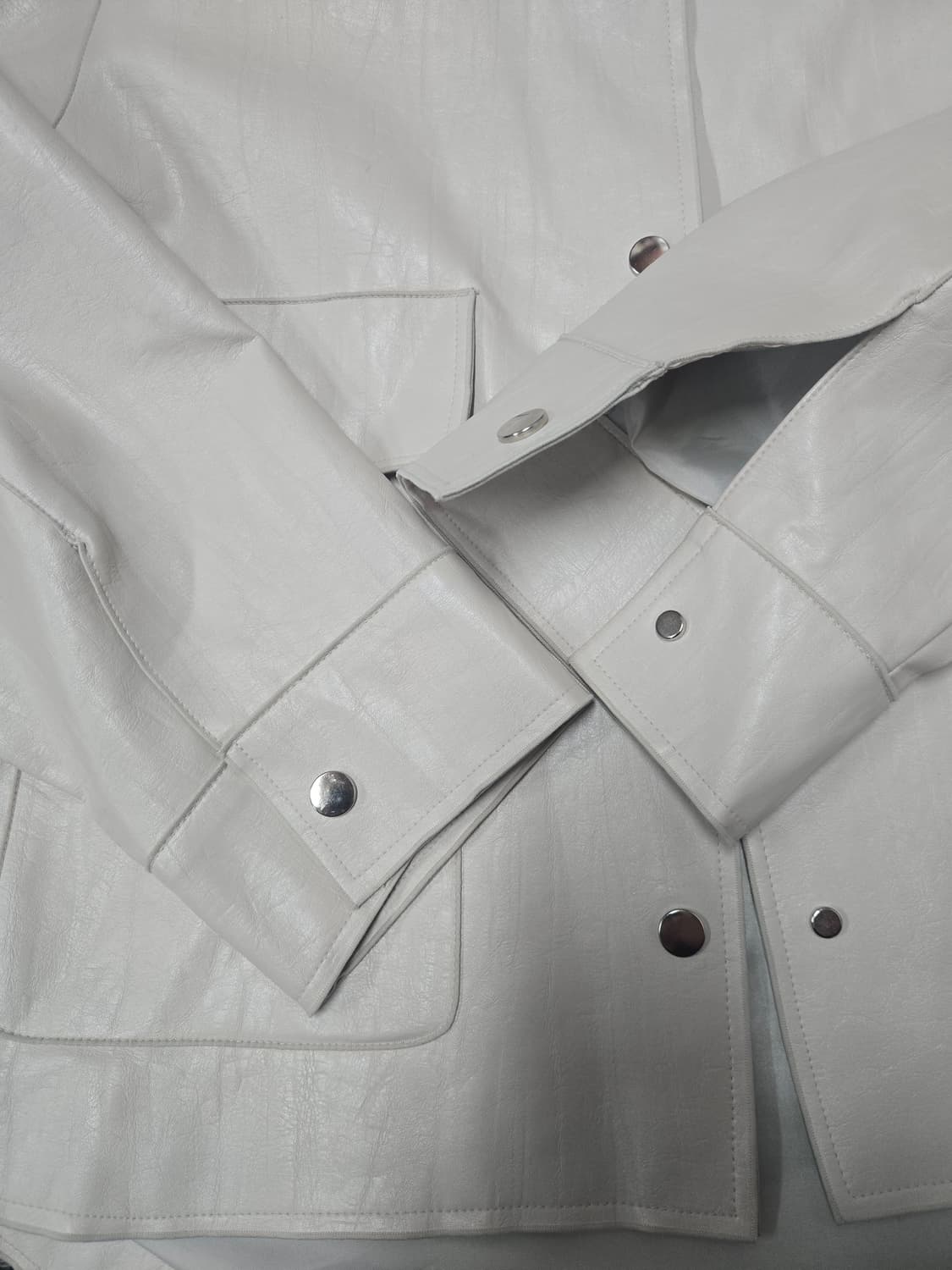 MARZ 마즈 레더자켓 오버핏 자켓 상품이미지4