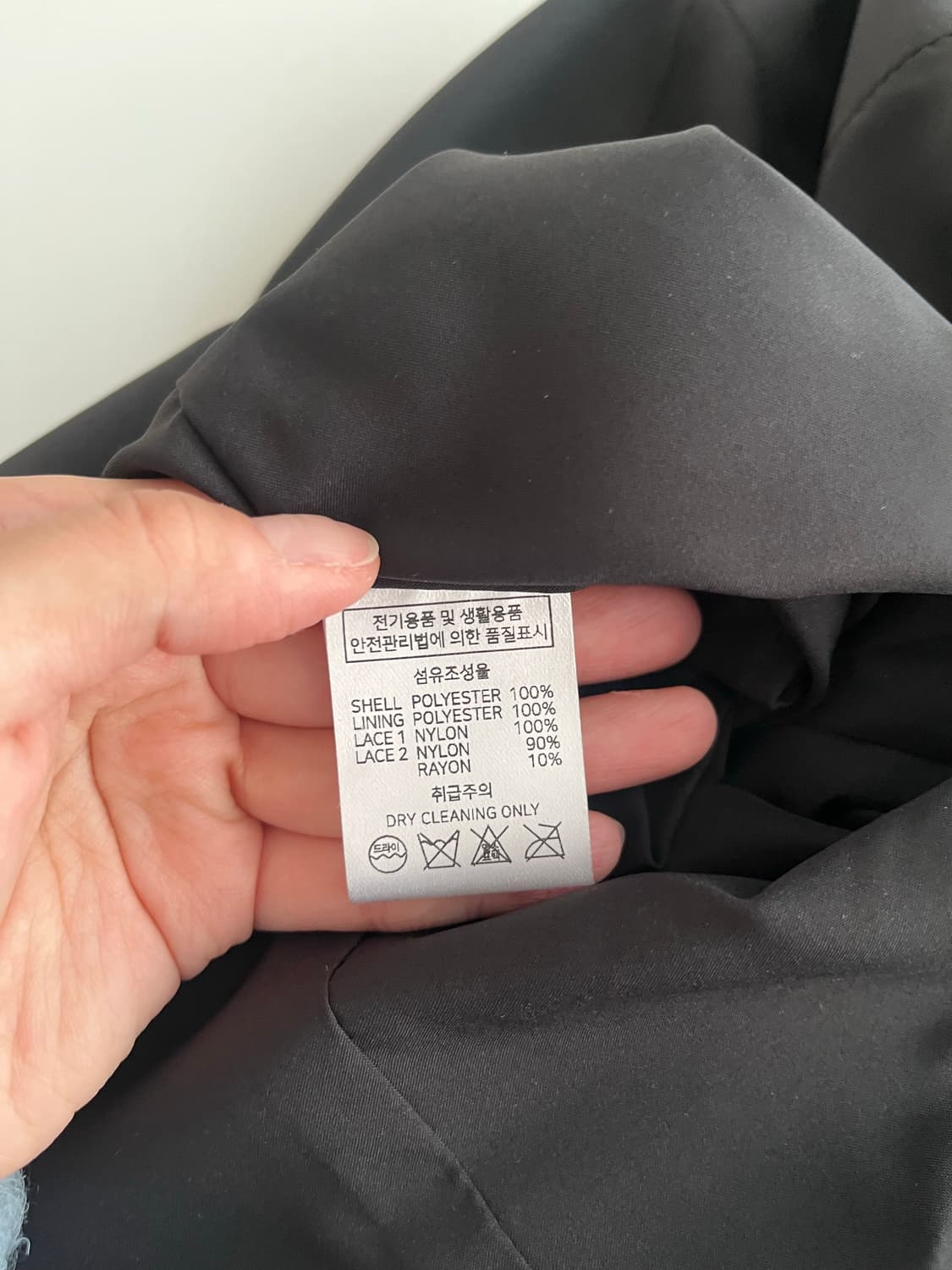 F) 오앨 OUEL 슬릿 레이스 슬립 드레스 블랙 상품이미지6