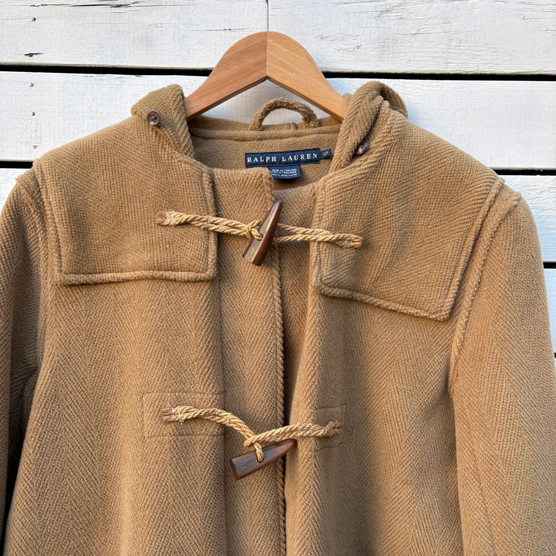 Polo 폴로 울 더플 코트 상품이미지4