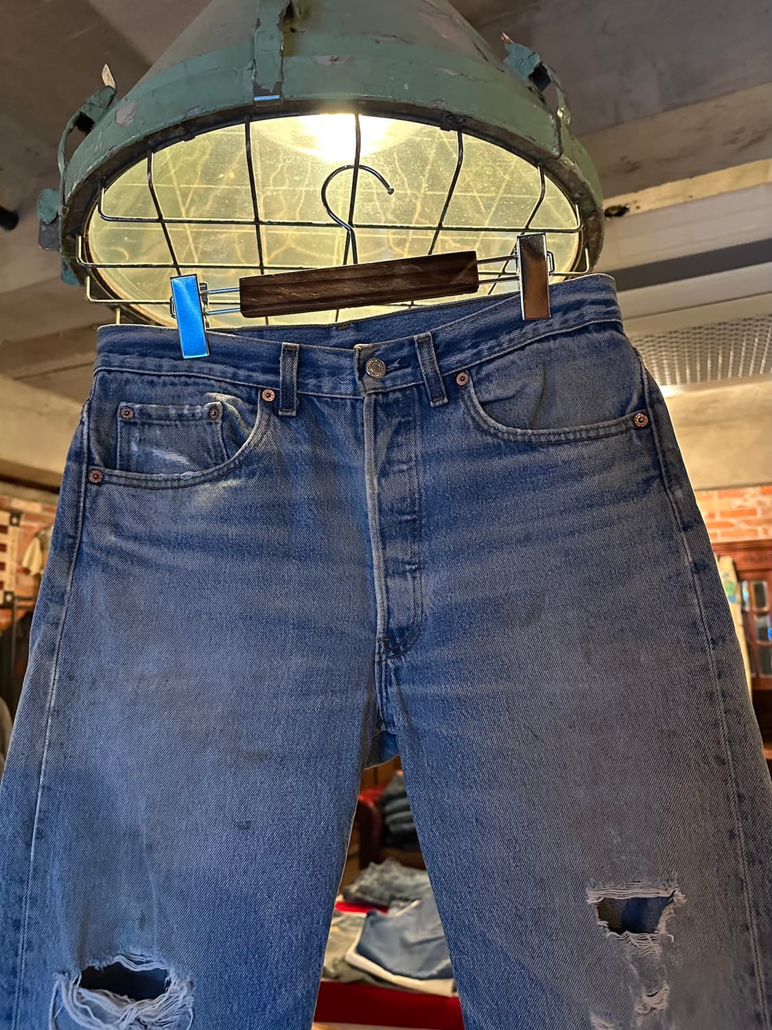 80s 90s USA 빈티지 리바이스 501xx 데님 팬츠 상품이미지2