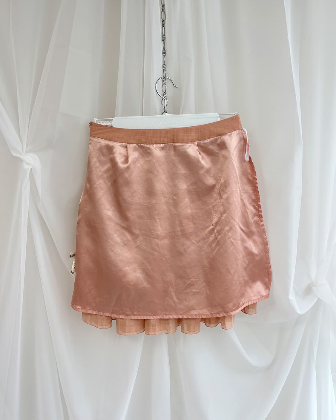 SOUP blush veil pleats midi skirt 상품이미지6