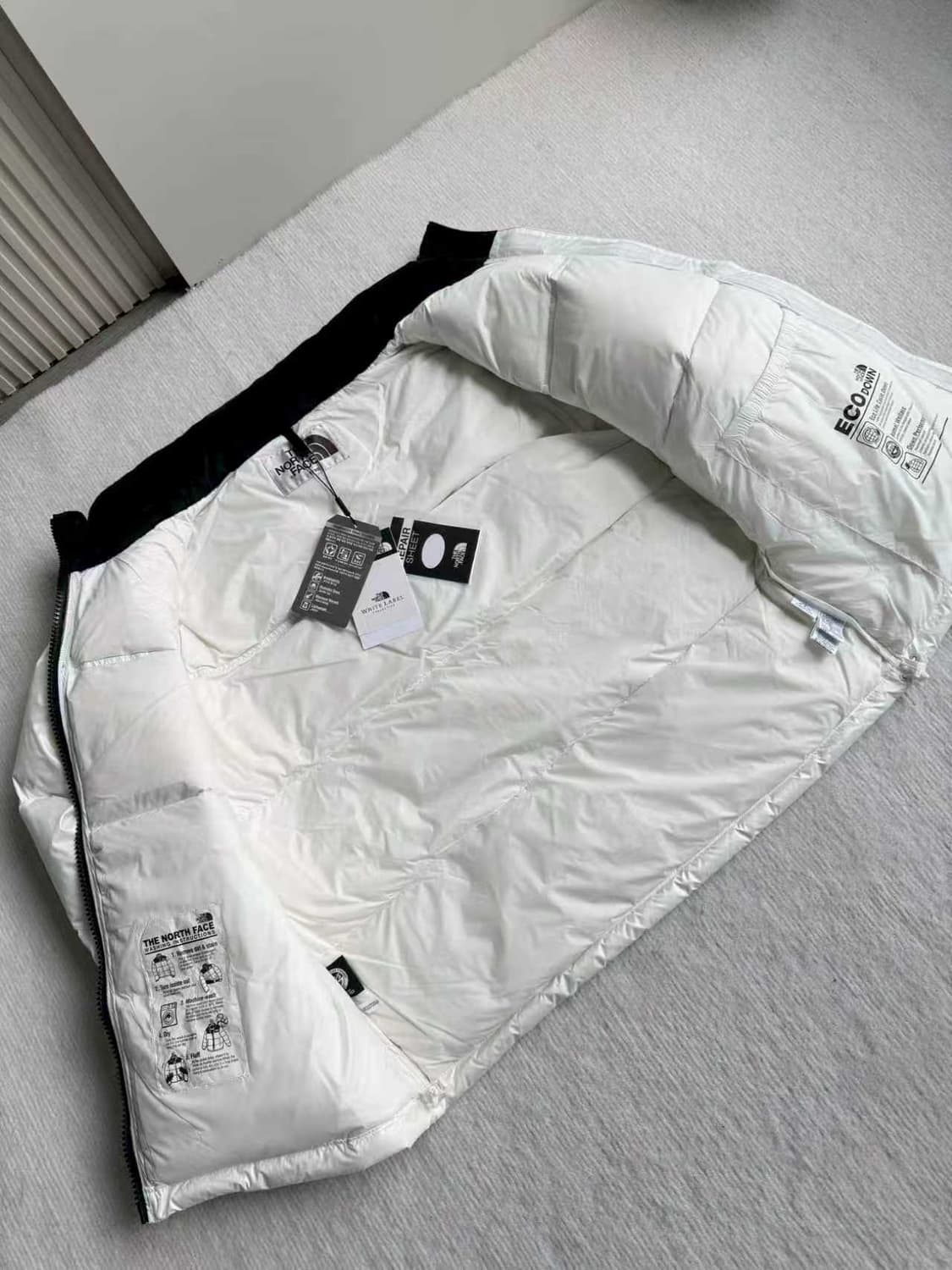 노스페이스 화이트 라벨 노벨티 눕시 RDS 다운 자켓 아이보리 NJ1DQ 상품이미지6