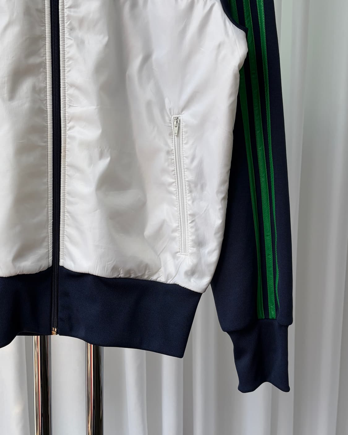 [L]아디다스 트레포일 나일론 흰초 트랙탑 져지 상품이미지5