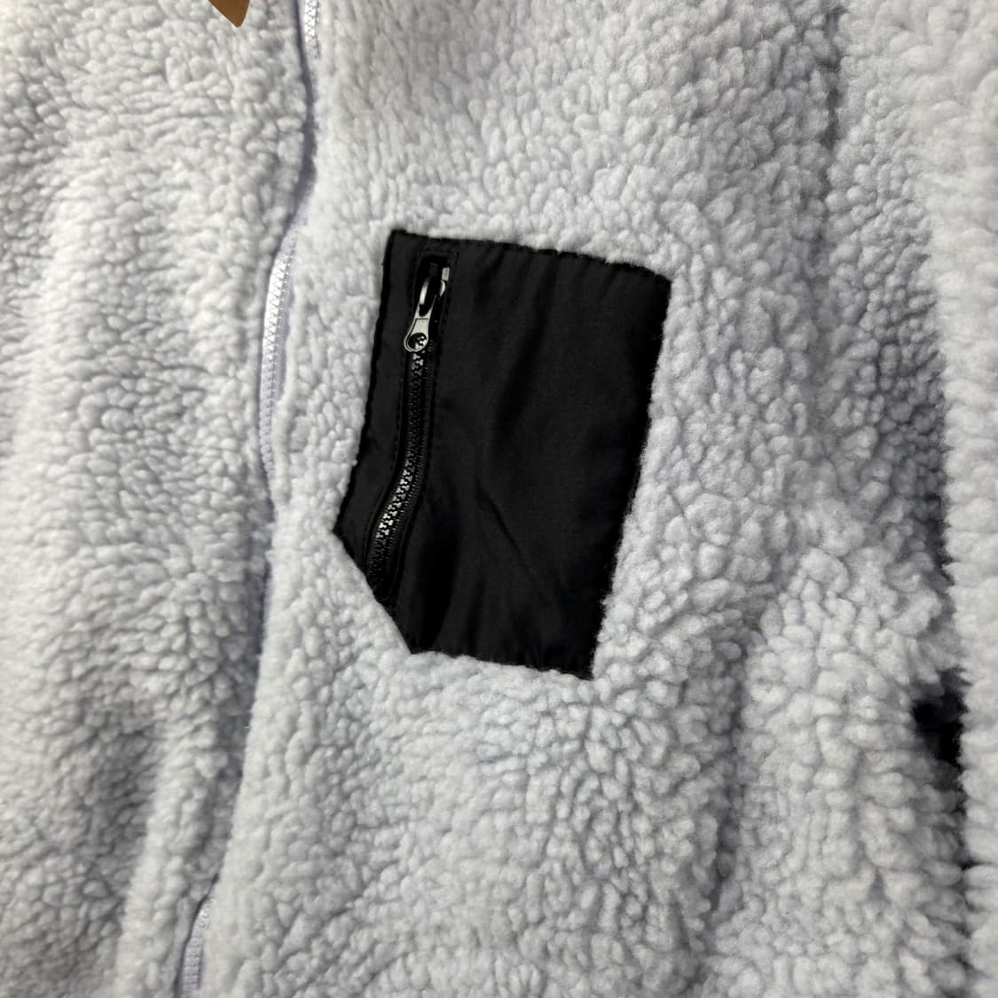 66 뽀글이 자켓 스카이 블루  상품이미지3