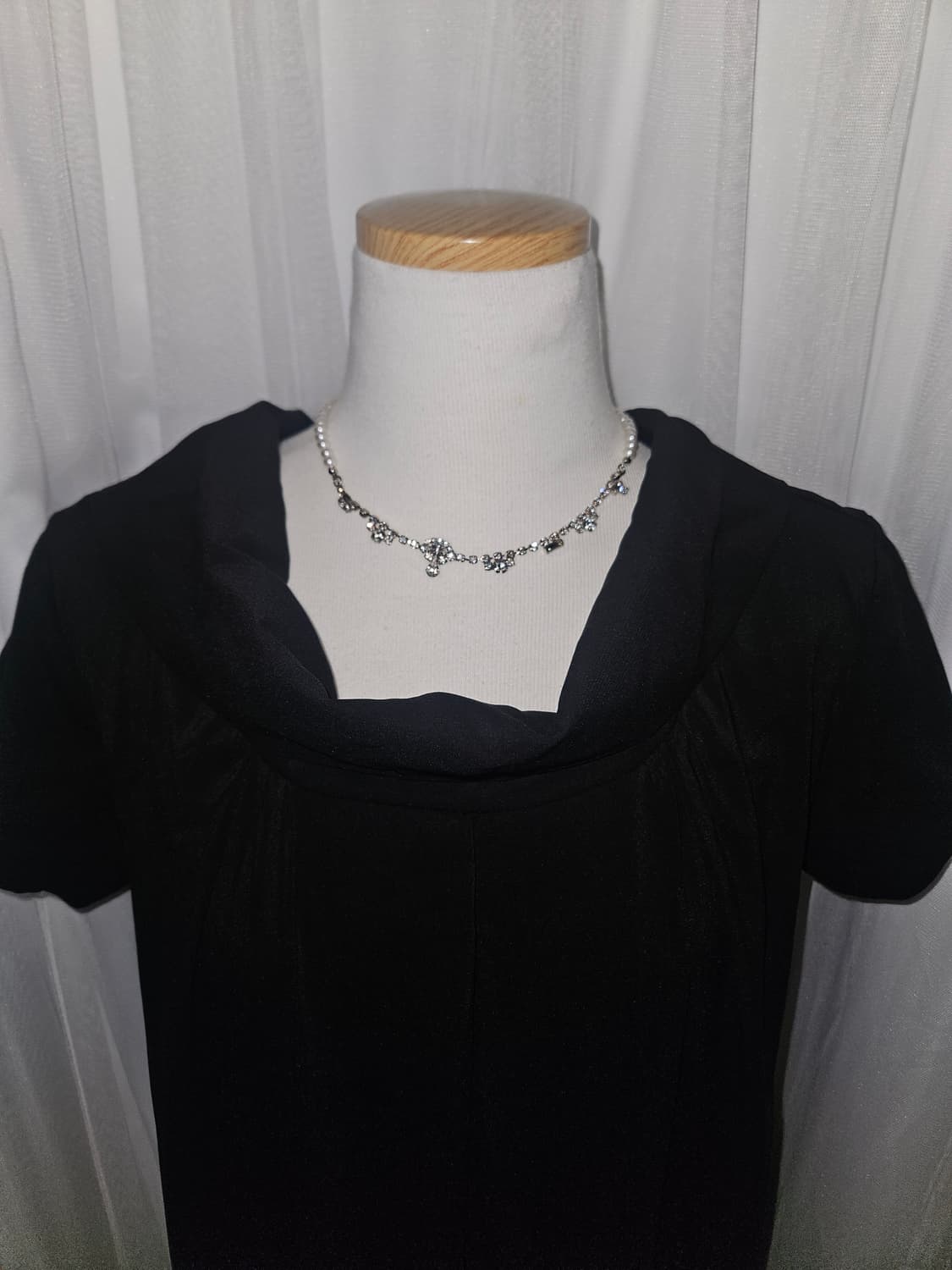 ryu 공겜 히메 블랙 레이스 드레스 상품이미지3