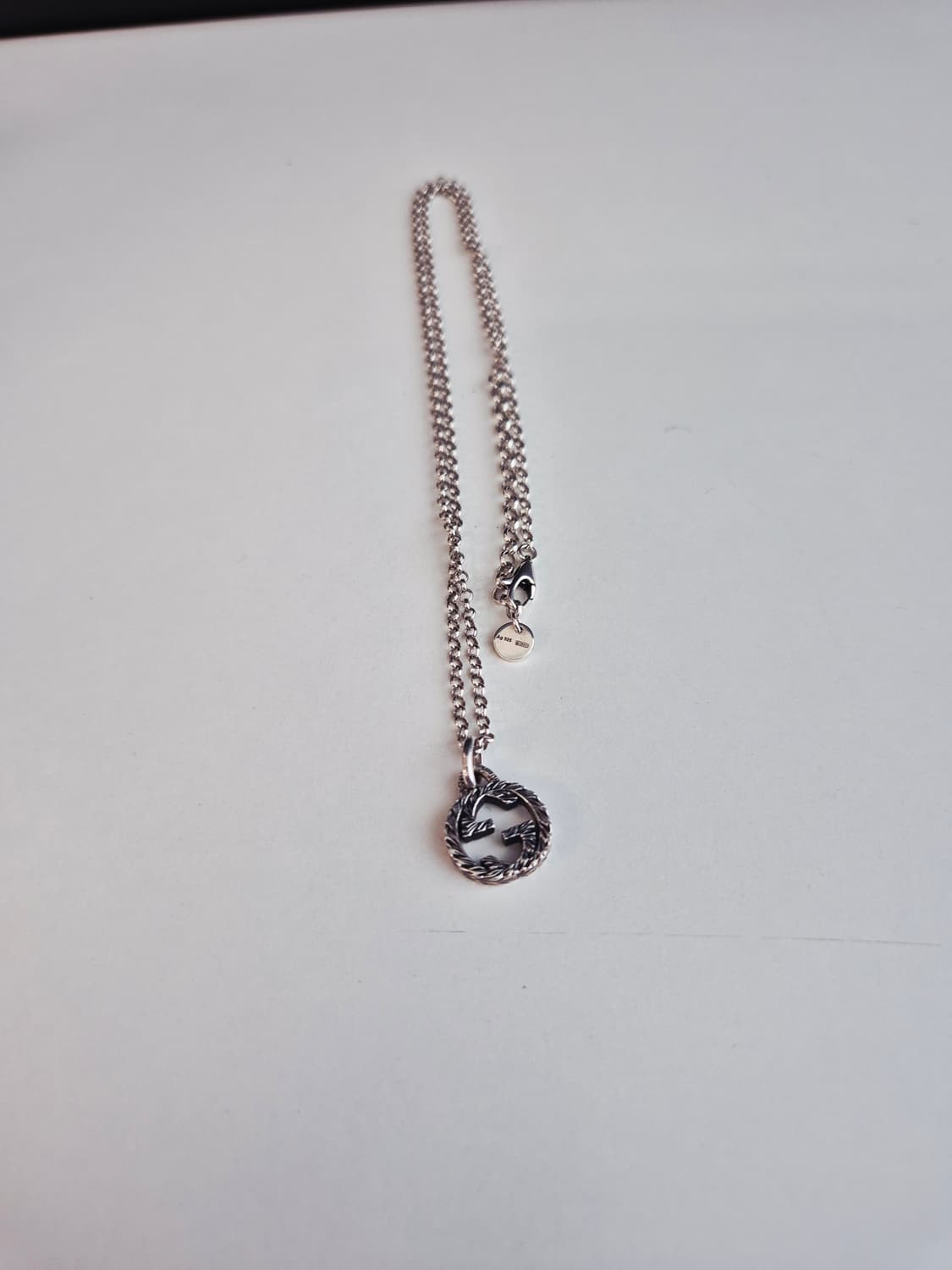 구찌 인터로킹 목걸이 (새상품급) 남녀공용 상품이미지2