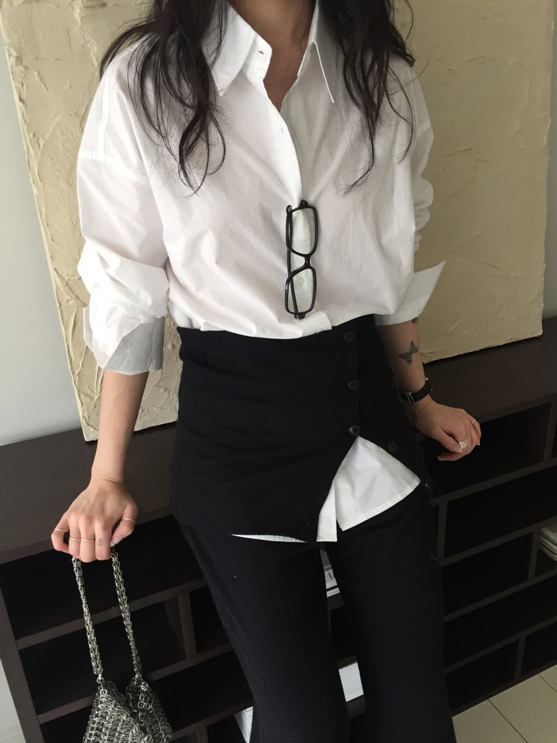 라룸 BUTTON LAP PANTS SET 상품이미지4