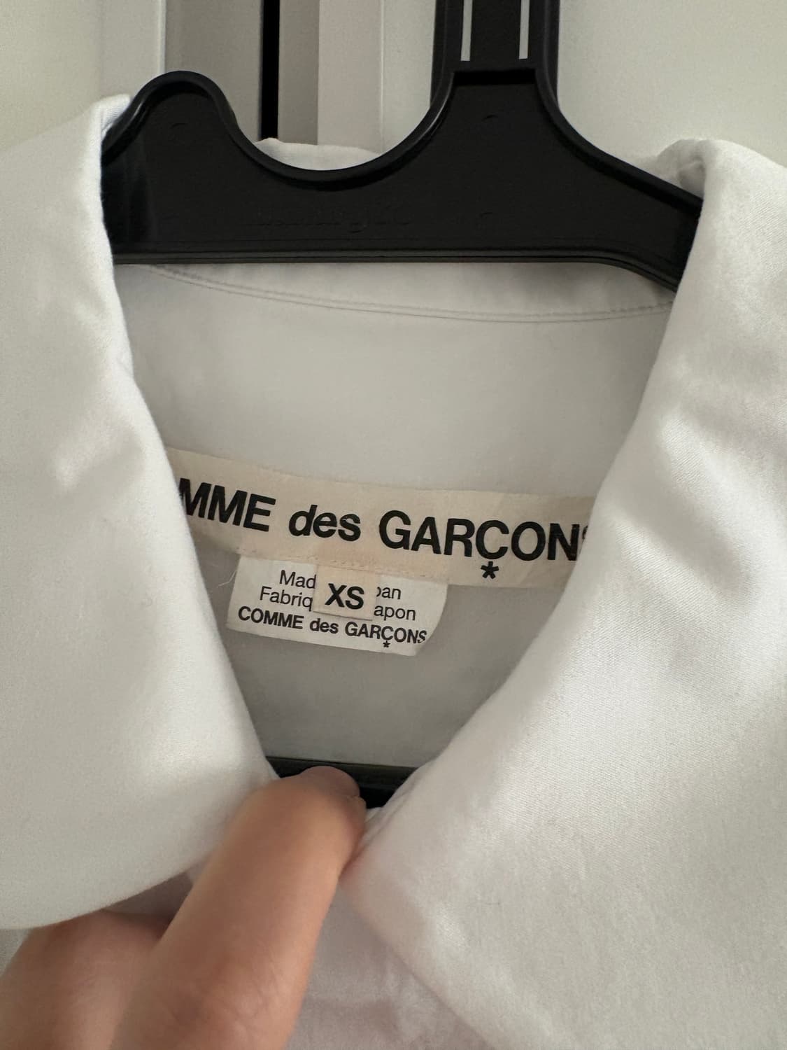 꼼데가르송 셔츠 XS 상품이미지2