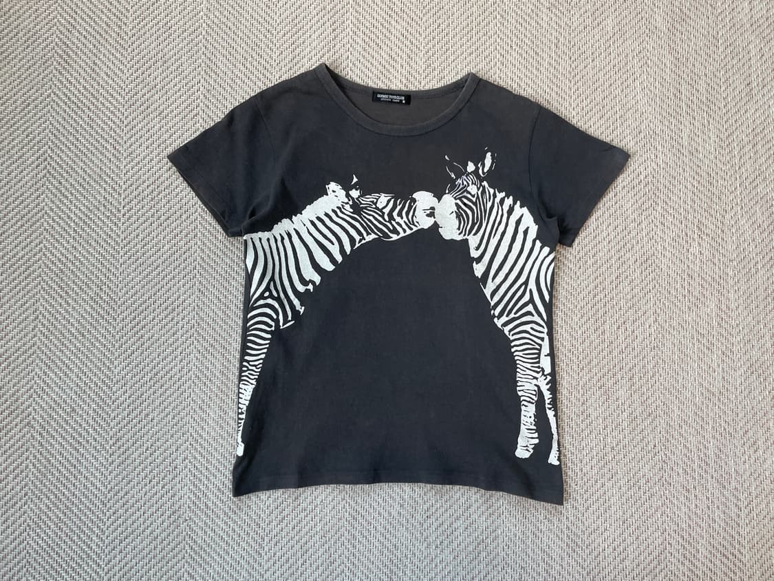 빈티지 본 지브라 반팔티셔츠 J03720 상품이미지1
