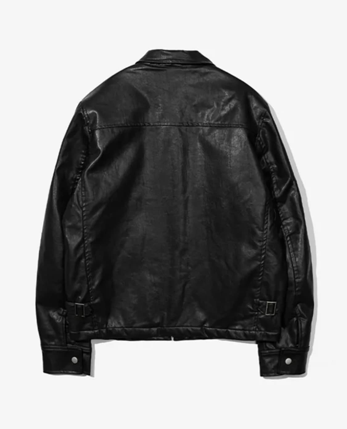 구매) 바스틱 숏 싱글 레더 자켓 상품이미지2