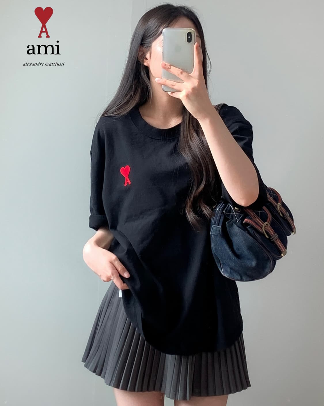 AMI 반팔티 상품이미지2