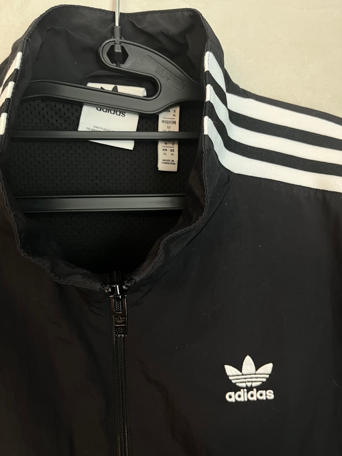 아디다스 파이어버드 락업 바람막이 민트급 [XL] 상품이미지4