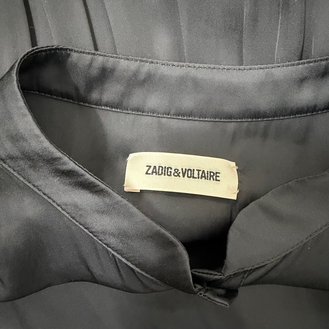 22FW 쟈딕앤볼테르 새틴 셔츠 롱원피스 상품이미지6