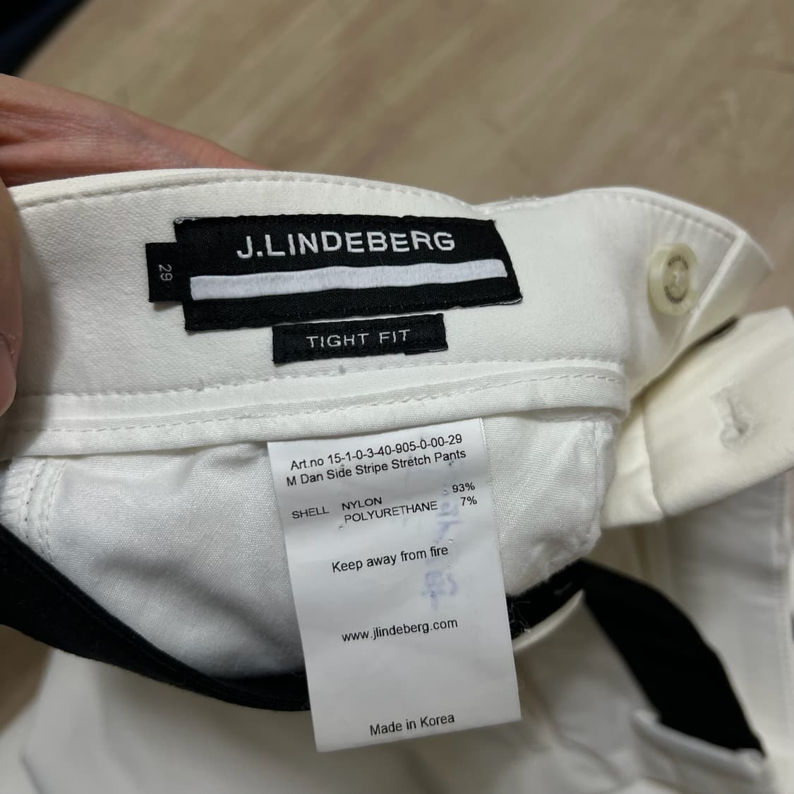 제이린드버그 사이드라인 타이트핏 골프바지 29  상품이미지5
