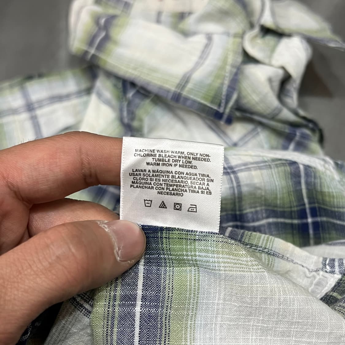  Route sixty six 그래픽 체크 하프 셔츠 y16330 상품이미지8