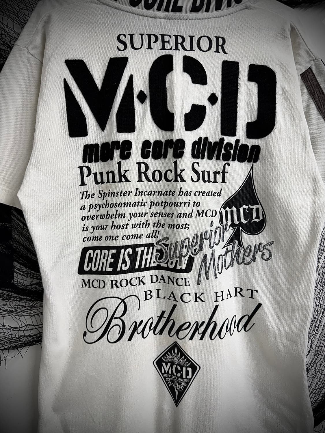 00s printing detailed collar halfsleeve 상품이미지2