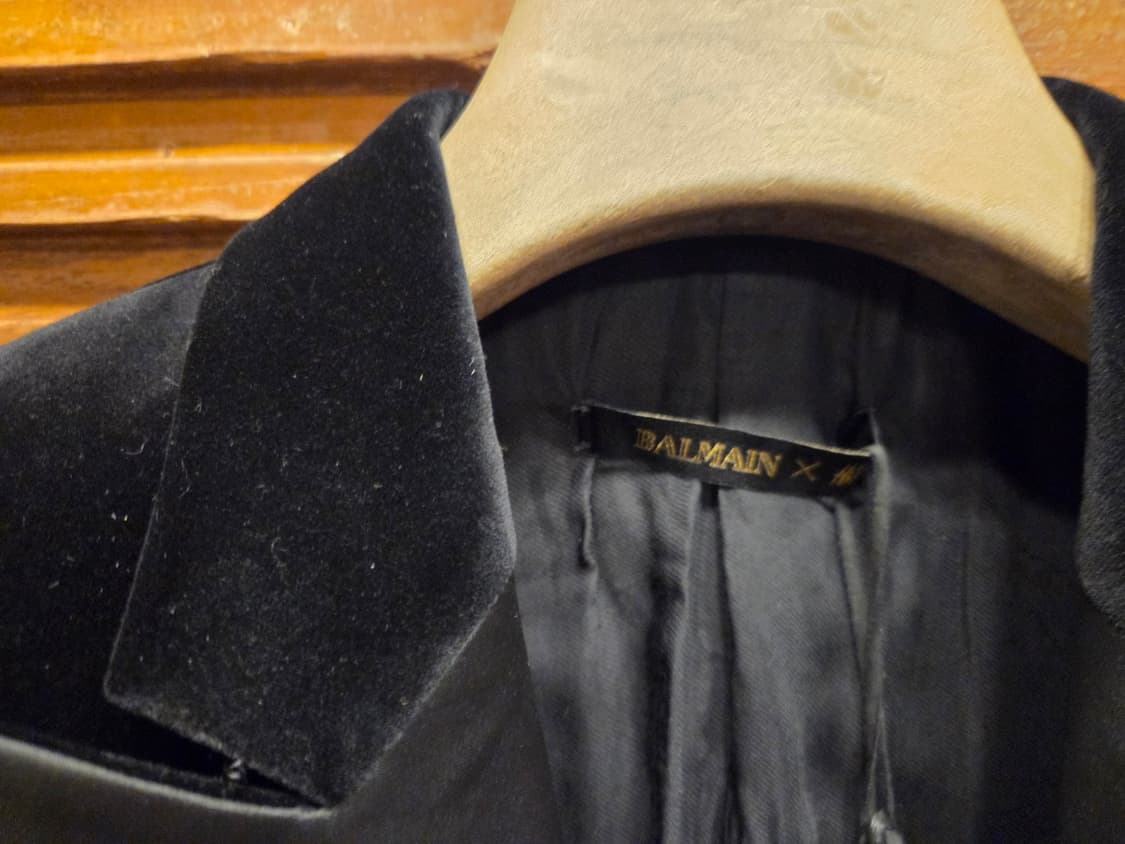 발망×H&M 벨루어자켓 상품이미지3