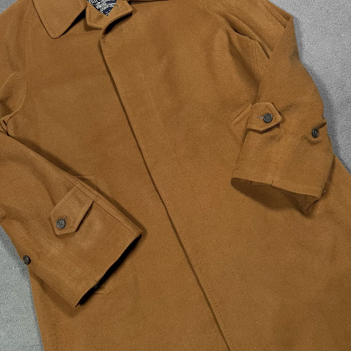 버버리 울 캐시미어 발마칸 코트  상품이미지2