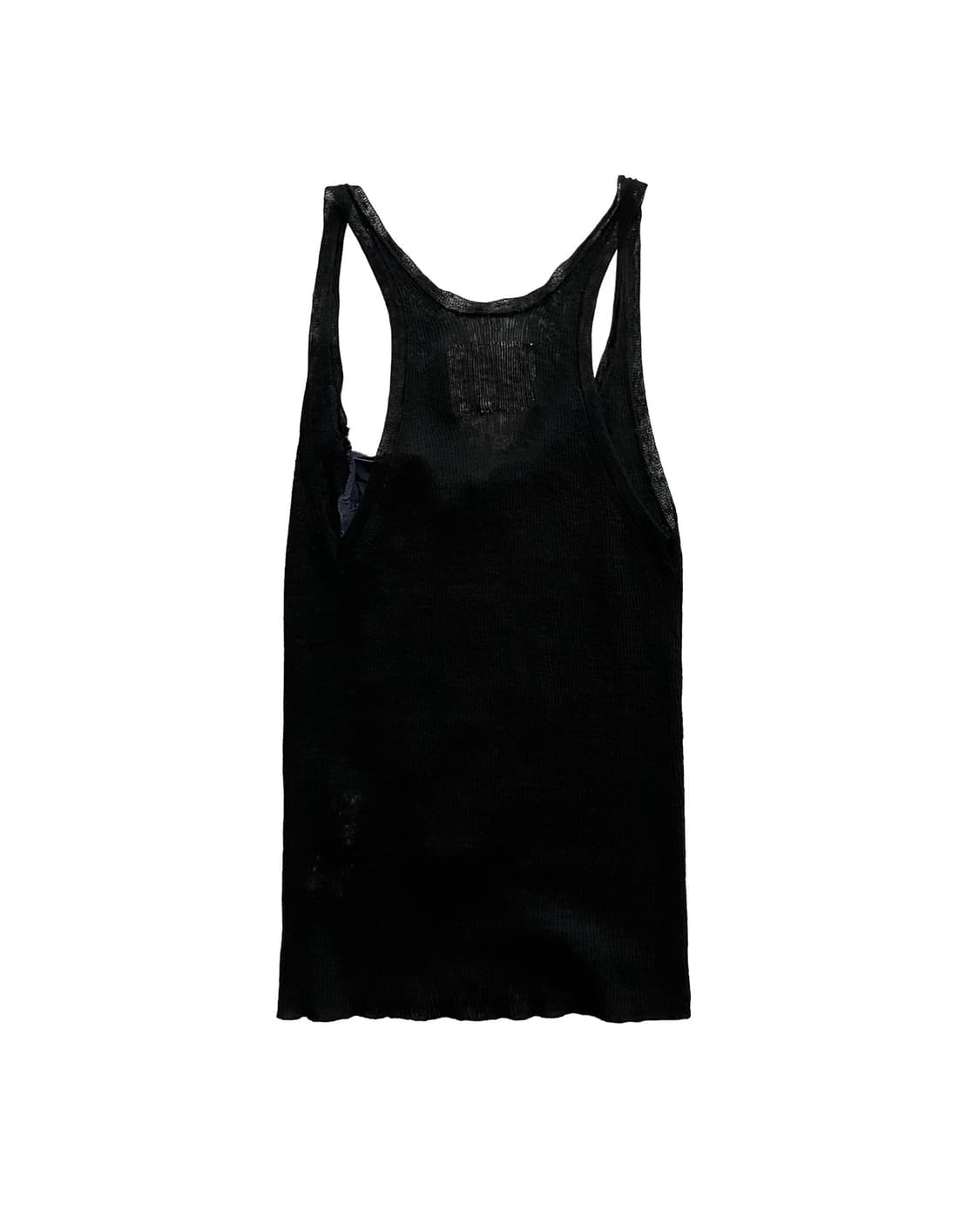 SACAI linen-knit smocked sleeveless 상품이미지2