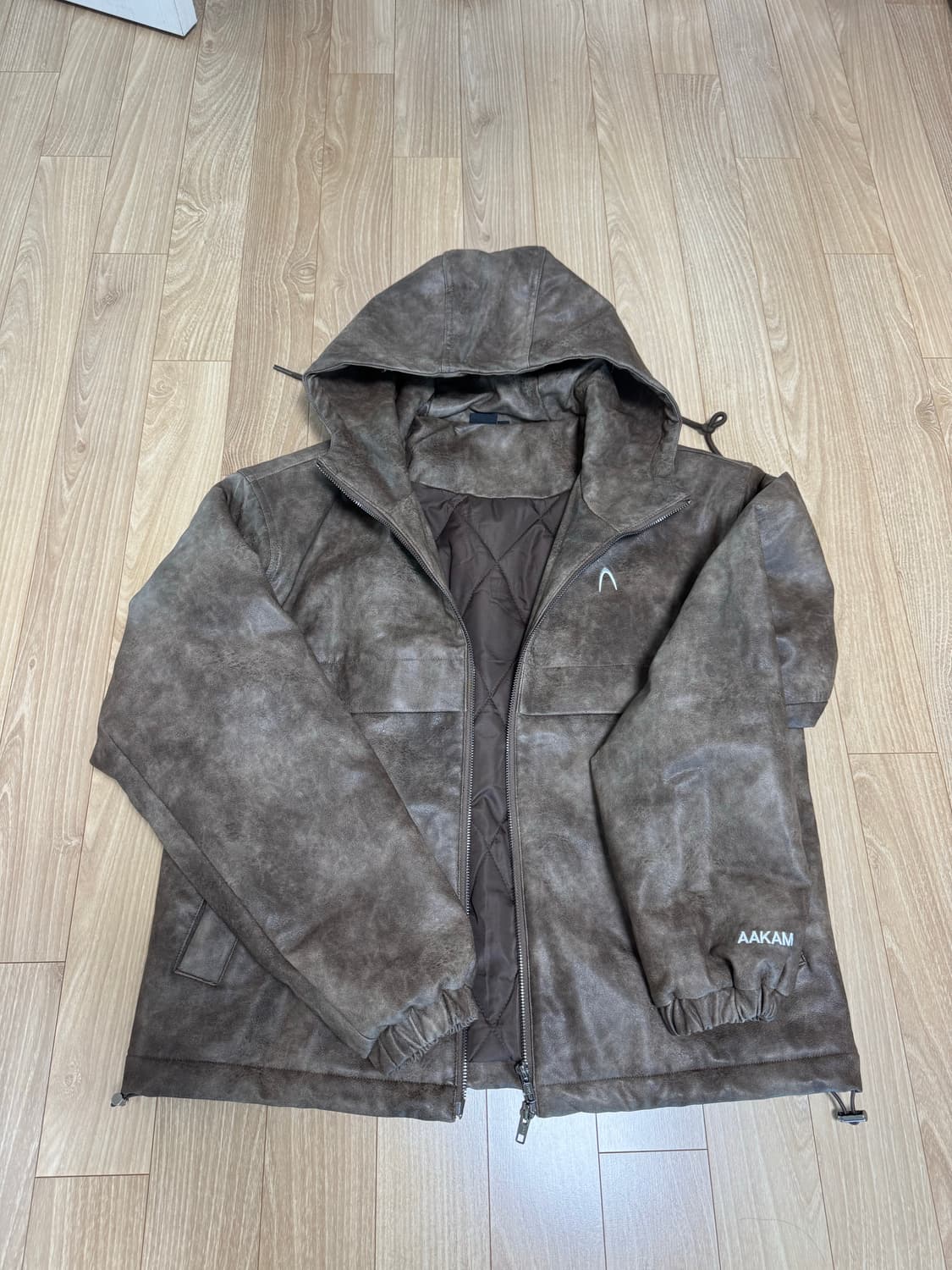아캄 레더 자켓 상품이미지2