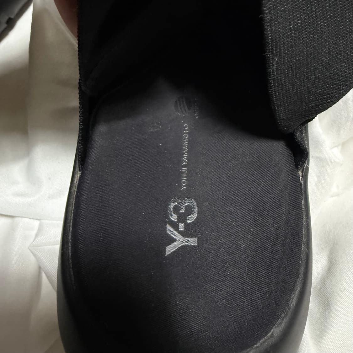 Y-3 콰사 샌들 트리플블랙  상품이미지6