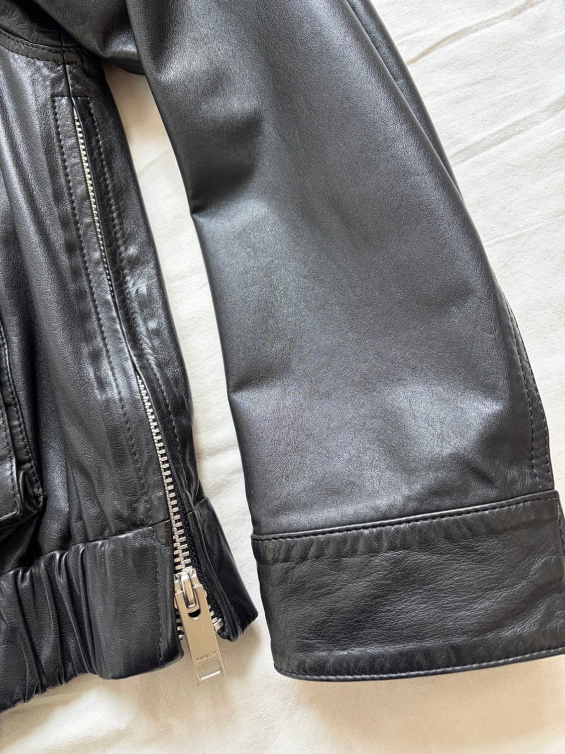 엠부쉬 레더 블루종 AMBUSH 점퍼 시어링 자켓  상품이미지10