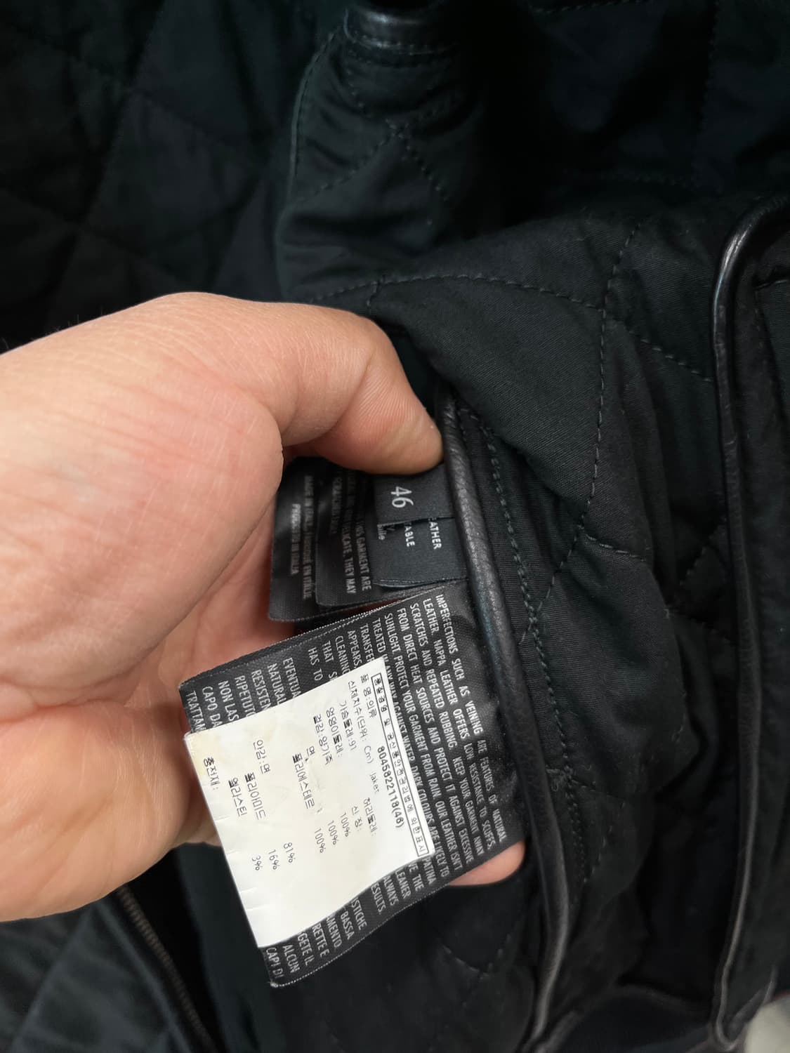 95) 구찌 컬렉션 레더 봄버자켓  상품이미지8