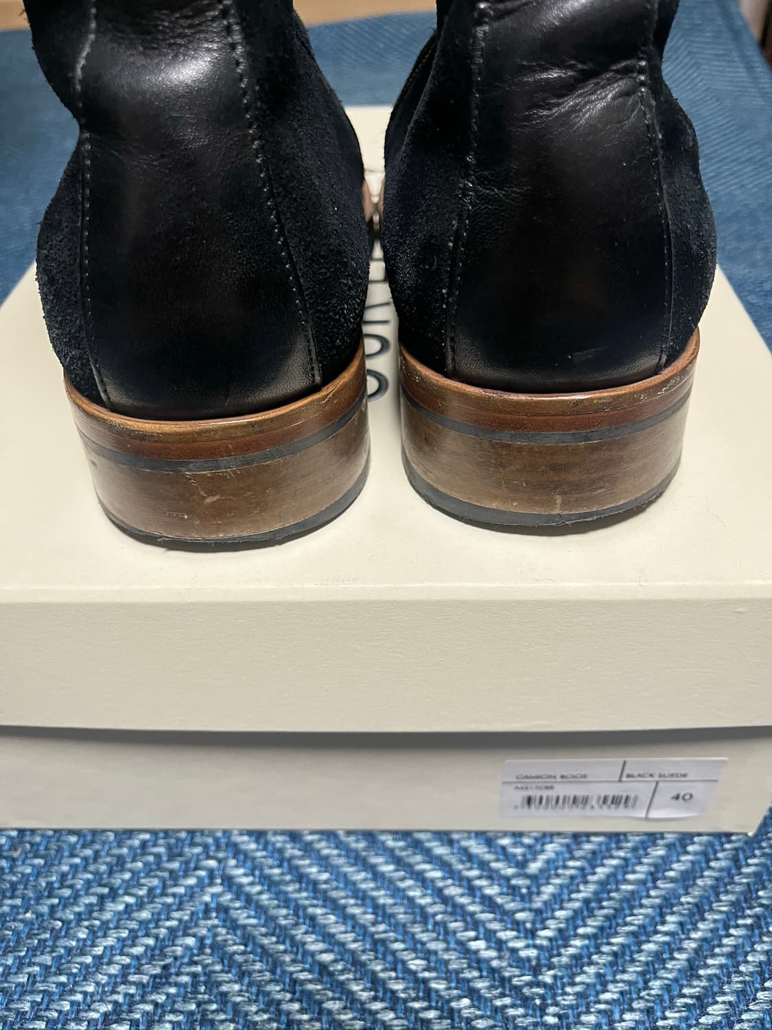 (40) 아워레가시 카미온 스웨이드 블랙 상품이미지3